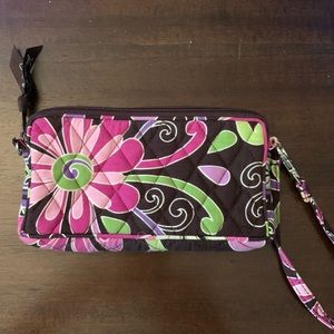Vera Bradley Purple punch wristlet